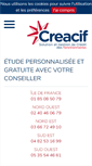 Mobile Screenshot of creacif.fr